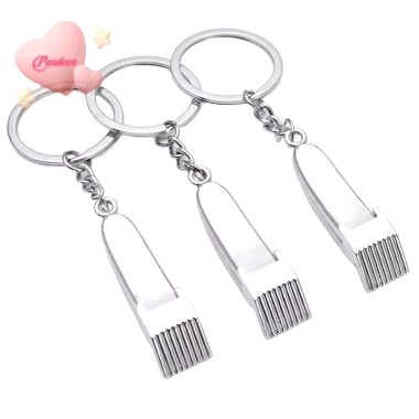 Móc khóa QrhYK mặt hình tông đơ - Phụ kiện thời trang cho cửa hàng cắt tóc, giảm giá 38.720 VND 4