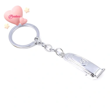 Móc khóa QrhYK mặt hình tông đơ - Phụ kiện thời trang cho cửa hàng cắt tóc, giảm giá 38.720 VND 6