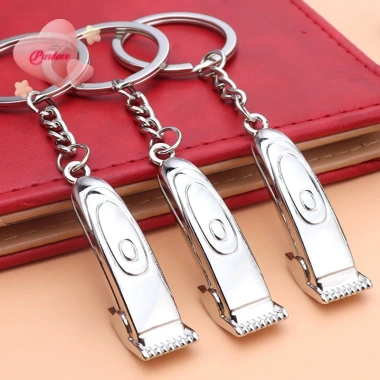 Móc khóa QrhYK mặt hình tông đơ - Phụ kiện thời trang cho cửa hàng cắt tóc, giảm giá 38.720 VND 7