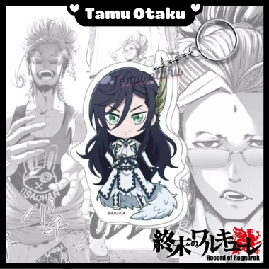 Móc khoá Record of Ragnarok Shuumatsu no Valkyrie - In 2 mặt, giá 18.500₫