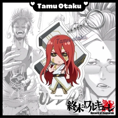 Móc khoá Record of Ragnarok Shuumatsu no Valkyrie - In 2 mặt, giá 18.500₫