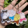 Móc khóa Sanrio Macho Melody Kuromi Cinnamon - Giá chỉ 17.500đ, giảm ngay 8
