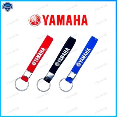 Móc khóa silicon thời trang logo Yamaha: chất mềm, thiết kế tinh tế, giảm 20%