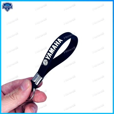 Móc khóa silicon thời trang logo Yamaha: chất mềm, thiết kế tinh tế, giảm 20%