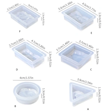 Móc Khóa Silicone SADYUELE - Khuôn Trang Trí Hoa Cưới, Ngày Lễ Tình Nhân, 23.009 VND 2