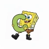 Móc khoá SpongeBob SquarePants ôm chữ cái - Nhân vật hoạt hình giá ưu đãi 14.500 VND 6