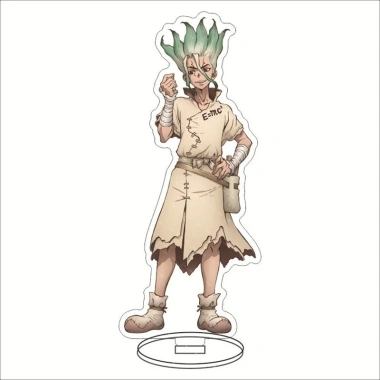 Móc khoá Standee Anime Dr.Stone Senku Ishigami - Trang trí bàn học giá 14.500₫