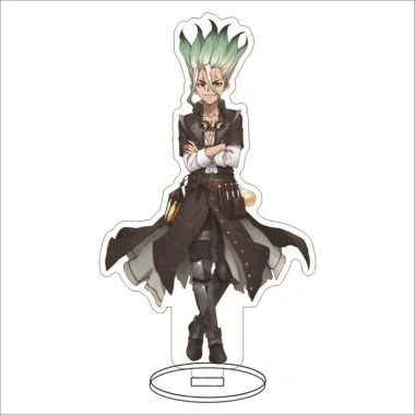 Móc khoá Standee Anime Dr.Stone Senku Ishigami - Trang trí bàn học giá 14.500₫