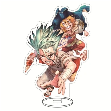 Móc khoá Standee Anime Dr.Stone Senku Ishigami - Trang trí bàn học giá 14.500₫