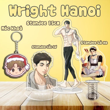 Móc Khoá Standee Anime Genshin Impact - Xiao, Venti, Ganyu, Zhongli, Trang trí bàn học, làm việc Giá 14.500 VND