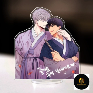 Moc khóa standee Tranh kính Riegrow Jeong Taeui Manhwa - Trưng bày 14,500₫
