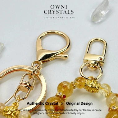 Móc khóa thạch anh vàng tự nhiên OwniCrystos – Chiêu tài, dẫn lộc, thịnh vượng, may mắn – Giá giảm 699k 3 Móc khóa thạch anh vàng tự nhiên OwniCrystos – Chiêu tài, dẫn lộc, thịnh vượng, may mắn – Giá giảm 699k 3