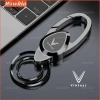 Móc khóa thép không gỉ 2 móc VinFast - Thiết kế tối giản, giá ưu đãi 39.600₫