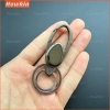 Móc khóa thép không gỉ 2 móc VinFast - Thiết kế tối giản, giá ưu đãi 39.600₫ 8