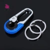 Móc Khóa Thép Không Gỉ Carabiner Leo Núi Đôi Vòng Keyfob Ngoại Trời - 52.580₫ (MỚI) 2
