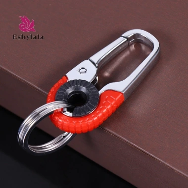 Móc Khóa Thép Không Gỉ Carabiner Leo Núi Đôi Vòng Keyfob Ngoại Trời - 52.580₫ (MỚI)