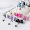 Móc khóa trái tim nơ OLVIDO da PU kim loại – Dây chuyền điện thoại thời trang cho bé gái & phụ nữ, giảm còn 51.700₫ 5