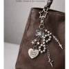 Móc Khóa Trang Trí Noiry Silver Star Bow - Charm Sao Nơ Bạc Y2K Giá 45.000đ