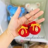 Móc khóa túi tiền Thần Tài - Túi tài lộc, thiết kế bánh chưng, bánh tét ngày Tết, giá chỉ 40.000đ (Giá gốc 51.600đ) 5