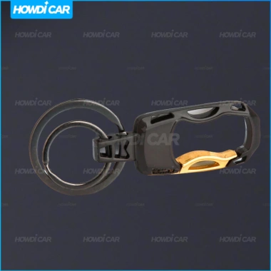 Móc khóa xe công nghệ chuyển tiếp mới màu đen viền vàng giá ưu đãi 54,340₫