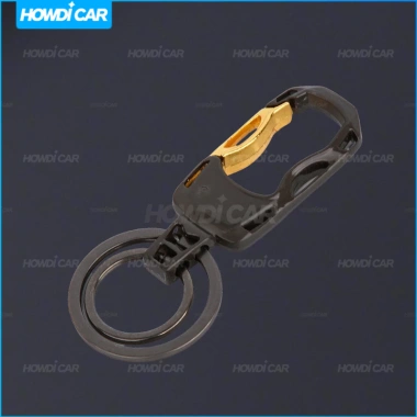 Móc khóa xe công nghệ chuyển tiếp mới màu đen viền vàng giá ưu đãi 54,340₫