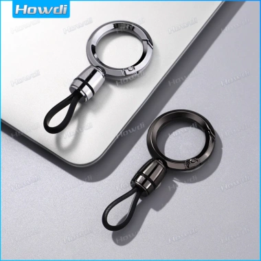 Móc khóa xe kim loại nam giới tự động - Giá đỡ nhẫn sang trọng, giảm còn 49.720₫