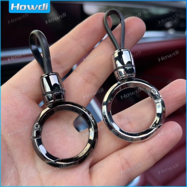 Móc khóa xe kim loại nam giới tự động - Giá đỡ nhẫn sang trọng, giảm còn 49.720₫