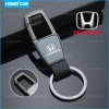 Móc khóa xe máy kim loại hợp kim cổ điển Honda: logo hai mặt, giảm giá 49.500đ