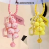 Móc Khóa Xếp Chồng Hoạt Hình Lợn - Cặp Đôi Sinh Viên, Ba Lô, Vỏ Dây Đeo VN