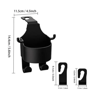 Mộc Lan Car Móc Treo Cốc Đa Năng, Tiện Dụng Gắn Ghế Xe Hơi – Chọn Logo Theo Xe 7