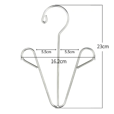 Móc MOONMI treo giày dép inox cứng cáp, thanh ngang gọn chắc bền – Giá chỉ 24.000₫ 10 Móc MOONMI treo giày dép inox cứng cáp, thanh ngang gọn chắc bền – Giá chỉ 24.000₫ 10