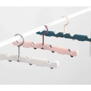 Móc Nhựa Treo Quần Áo Gấp Lại Đa Năng, Tiện Lợi Cho Du Lịch - Giá 41.650 VND 8