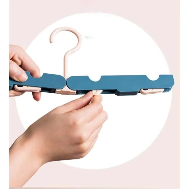 Móc Nhựa Treo Quần Áo Gấp Lại Đa Năng, Tiện Lợi Cho Du Lịch - Giá 41.650 VND 9