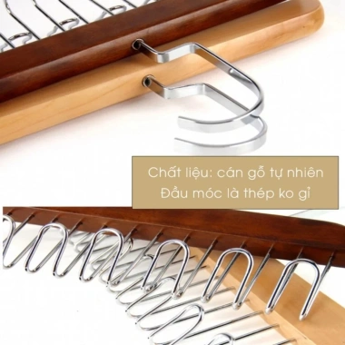 Móc Phơi Đa Năng 8 Nhánh Gỗ Tự Nhiên Tiện Lợi - Giá 29k Freeshop 7