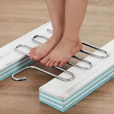 Móc Phơi Đồ Inox 5 Tầng Đa Năng, Giá Rẻ, Tiết Kiệm Không Gian - MOCPHOIDO17 3