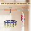 Móc Phơi Đồ Lót Tất Vớ Đa Năng BIBABIBO - Kẹp Nhiều, Khóa Chống Trượt, Giá 65.000₫ 5