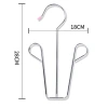 Móc phơi giày dép inox 304 không gỉ Thiết kế khoa học treo gọn gàng giá chỉ 15.000 9