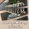 Móc Phơi Quần Áo 20 Kẹp Cao Cấp Xoay 360 Thép Không Gỉ Treo Khăn Mũ Vớ Đồ Lót Thông Minh 2