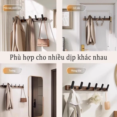 Móc quả óc chó gắn tường không đục lỗ - Chịu lực mạnh, giá 149.000 VND 7