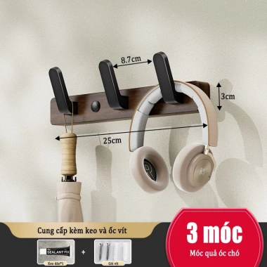 Móc quả óc chó gắn tường không đục lỗ - Chịu lực mạnh, giá 149.000 VND 9