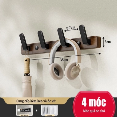 Móc quả óc chó gắn tường không đục lỗ - Chịu lực mạnh, giá 149.000 VND 10
