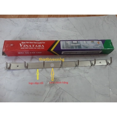 Móc quần áo inox Vinataba 7 - Chống nhiễm từ, thiết kế đẹp, giảm còn 55.000₫ Móc quần áo inox Vinataba 7 - Chống nhiễm từ, thiết kế đẹp, giảm còn 55.000₫