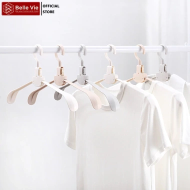 Móc Quần Áo Thông Minh MQ1 - Gấp Gọn, Treo Không Bị Bãi Áo, Tiết Kiệm Không Gian