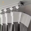 Móc Rèm Vòng Cửa Sổ Nhựa Trắng Dày Điều Chỉnh Chiều Cao - Chất Lượng Cao Giá 69.768₫