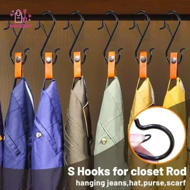 Móc S Chống Rỉ 9.2cm - Móc Giá Để Nồi, Chảo, Đèn Ngoài Trời, Tủ Quần Áo, Cốc