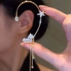 Móc Tai Không Xuyên Chống Rơi - Tua Rua Bông Tai Dangling Phong Cách Lễ Hội Mùa Xuân Giá Ưu Đãi 72.104 VND