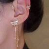 Móc Tai Không Xuyên Chống Rơi - Tua Rua Bông Tai Dangling Phong Cách Lễ Hội Mùa Xuân Giá Ưu Đãi 72.104 VND 4
