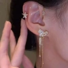 Móc Tai Không Xuyên Chống Rơi - Tua Rua Bông Tai Dangling Phong Cách Lễ Hội Mùa Xuân Giá Ưu Đãi 72.104 VND 10