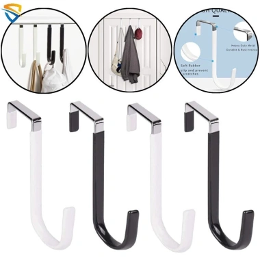 Móc thép không gỉ đa chức năng Đục lỗ miễn phí – Dùng cho bếp, tắm, tủ, cửa – 20.350₫