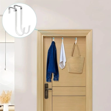 Móc thép không gỉ đa chức năng Đục lỗ miễn phí – Dùng cho bếp, tắm, tủ, cửa – 20.350₫ 2 Móc thép không gỉ đa chức năng Đục lỗ miễn phí – Dùng cho bếp, tắm, tủ, cửa – 20.350₫ 2